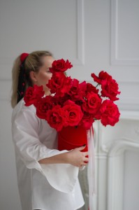 Flowerbox "Red LOVE"