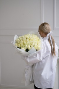 Bouquet "Delicate cream"