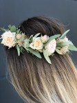 Wianek na głowę "Pastelowy wdzięk" ŻYWY