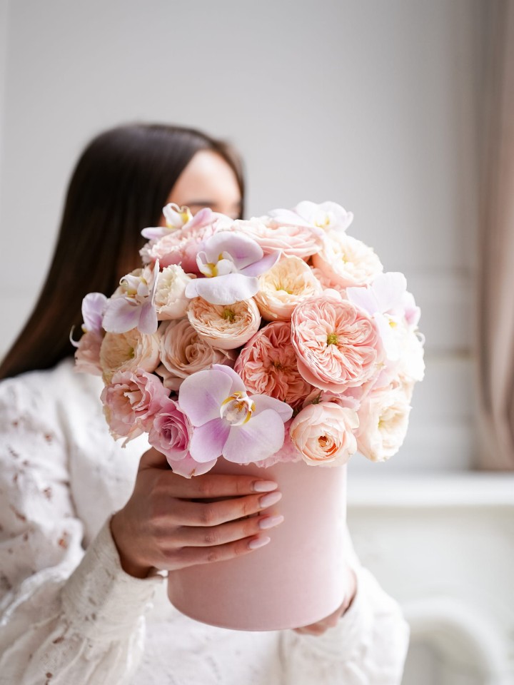 Flowerbox róż Warsaw Flowers