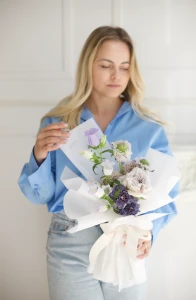 Bouquet "Ethereal purple"
