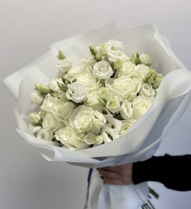 Bukiet "Gentle whiteness" 